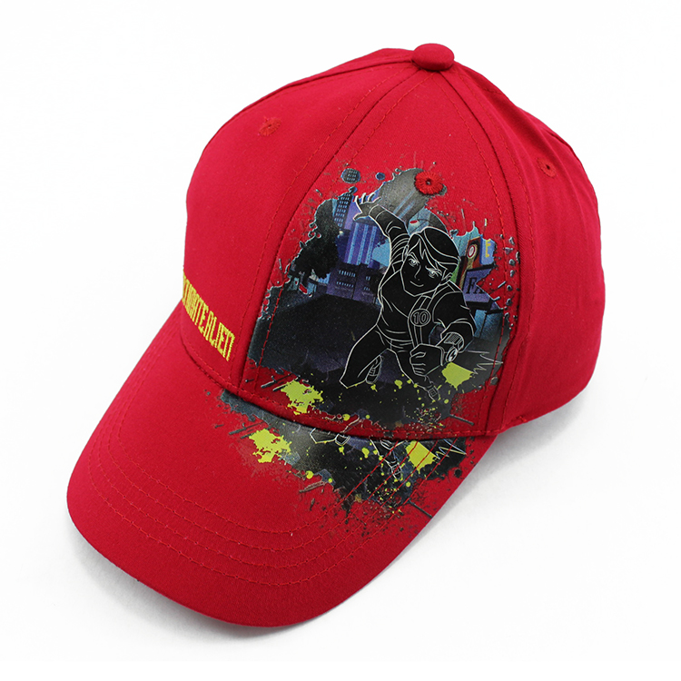 動(dòng)漫印花兒童帽-超人帽定制