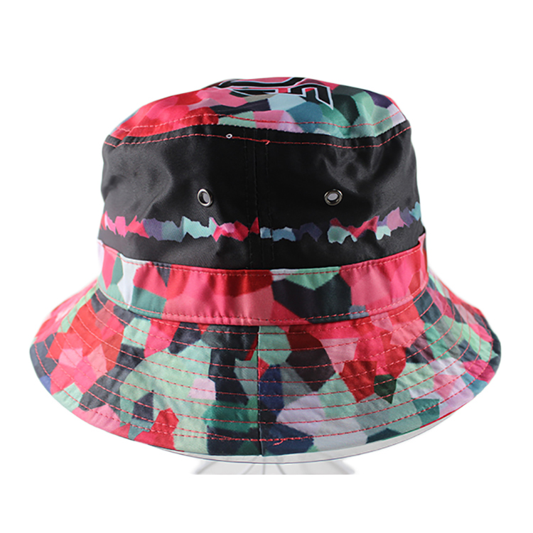 漁夫帽廠家-印花邊帽定制