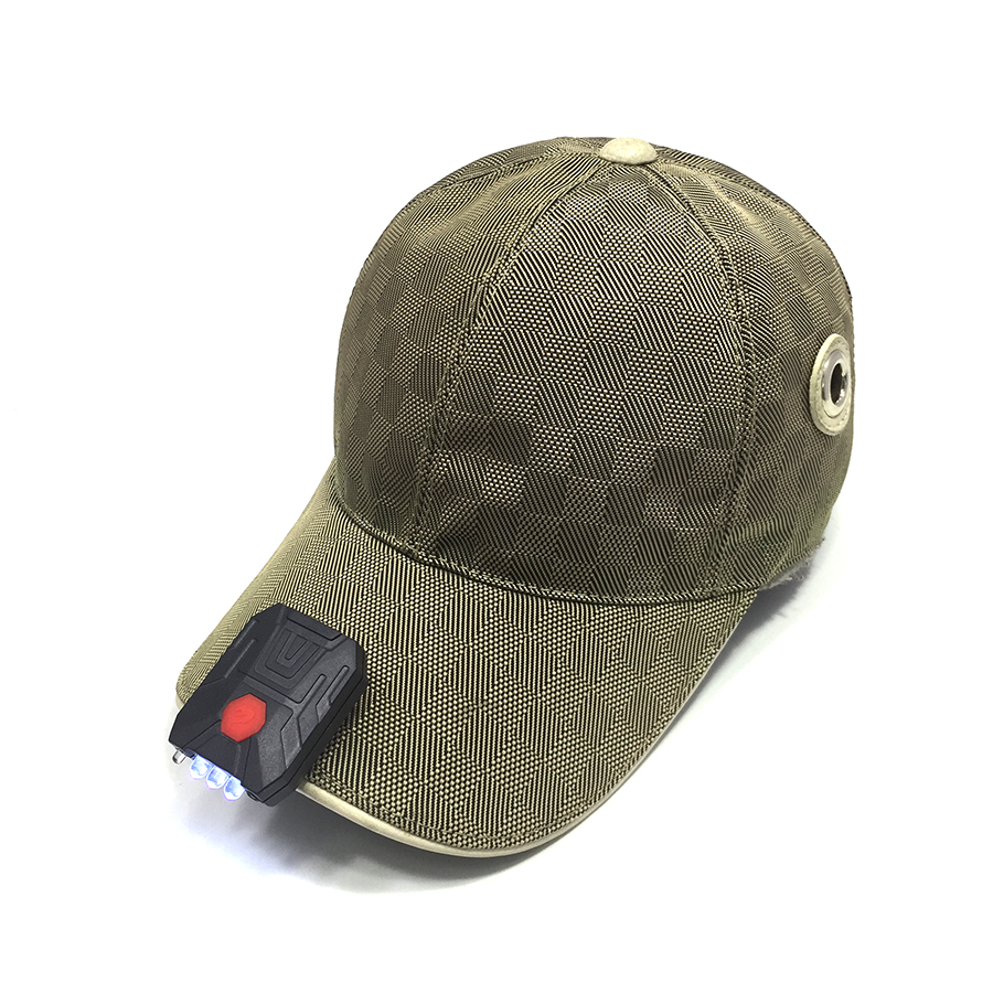 功能帽廠家-LED燈棒球帽定制