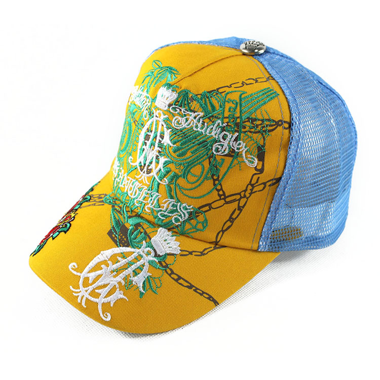 遮陽帽廠家-立體繡遮陽網(wǎng)帽定制