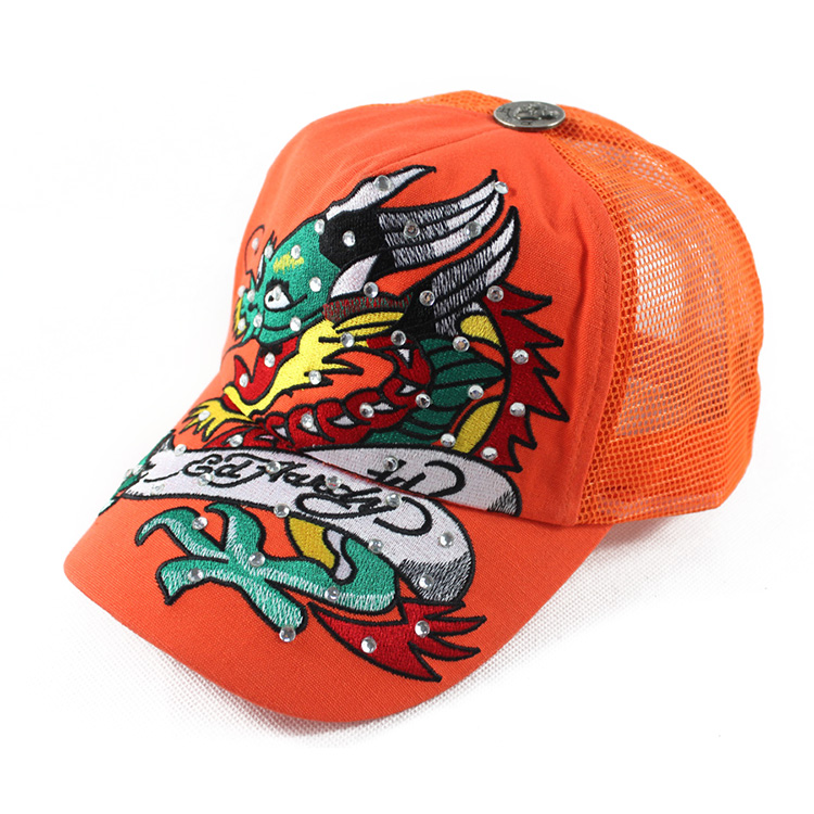 遮陽帽廠家-時(shí)尚鑲鉆遮陽帽訂做