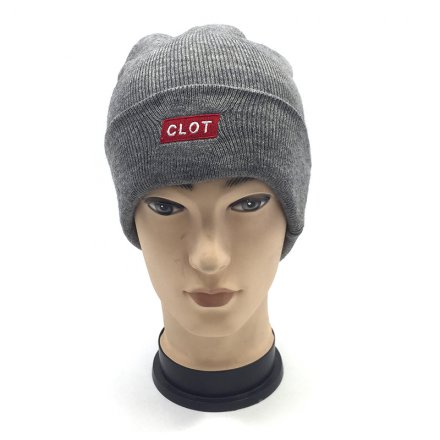 東莞繡花腈綸四角針織帽廠家