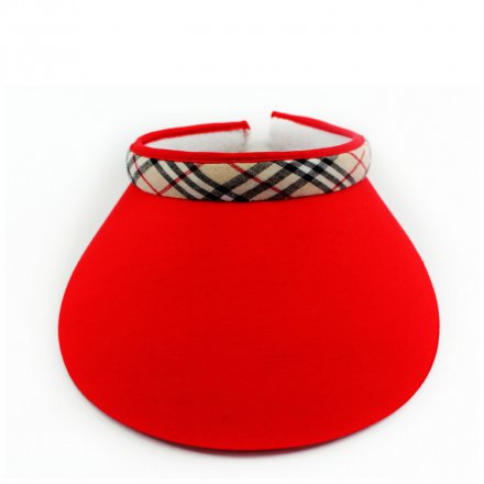 時(shí)尚靚麗遮陽空頂帽廠家