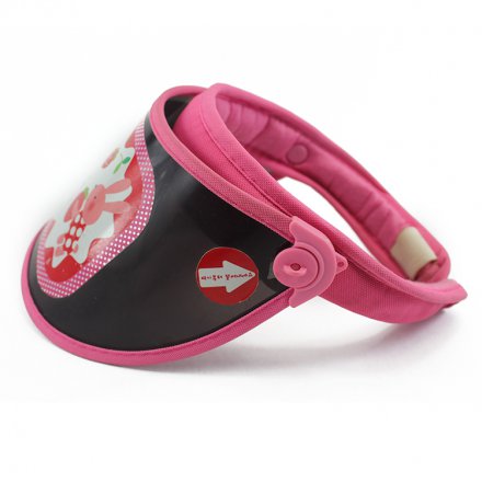 夏季戶外遮陽空頂膠片帽定做