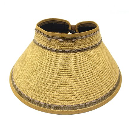 草帽廠家-遮陽可收納草帽定制