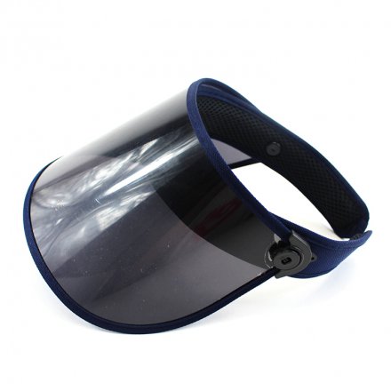 夏季遮陽防曬膠片空頂帽定做