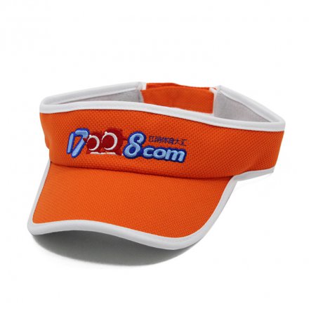 新款運(yùn)動刺繡空頂帽定制