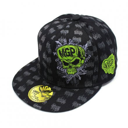 潮款帽廠家-骷髏刺繡潮款帽定制