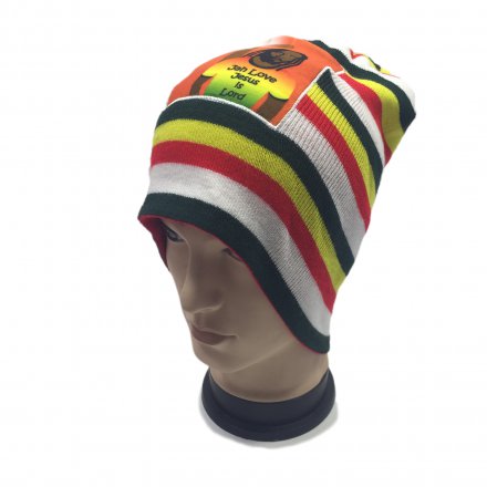 時尚印花百搭潮流針織帽定制