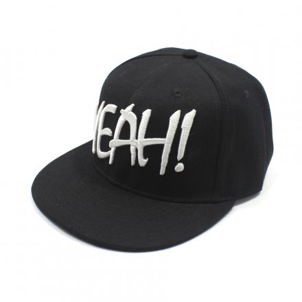 個性字母繡花滑板帽定制