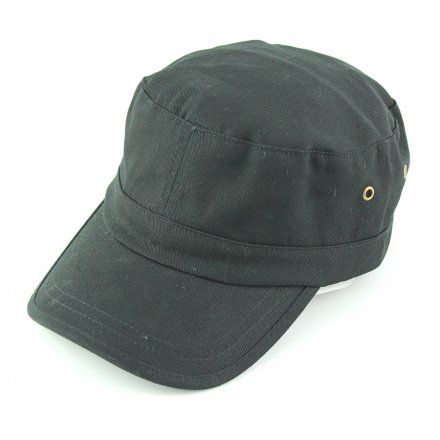 定制墨綠軍人風(fēng)洗水平頂帽
