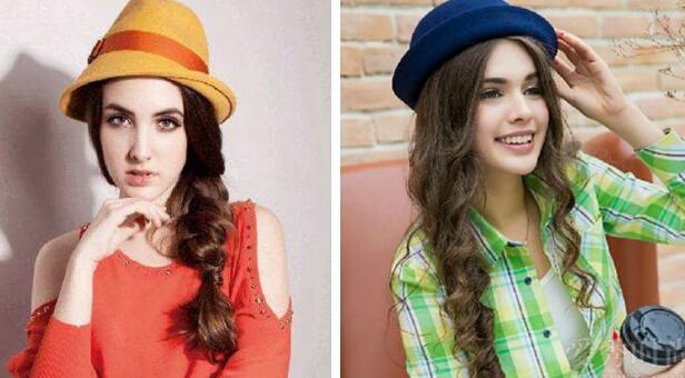 戴帽子的發(fā)型