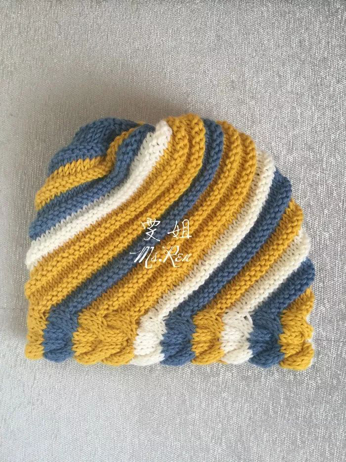 毛線帽子的編織方法