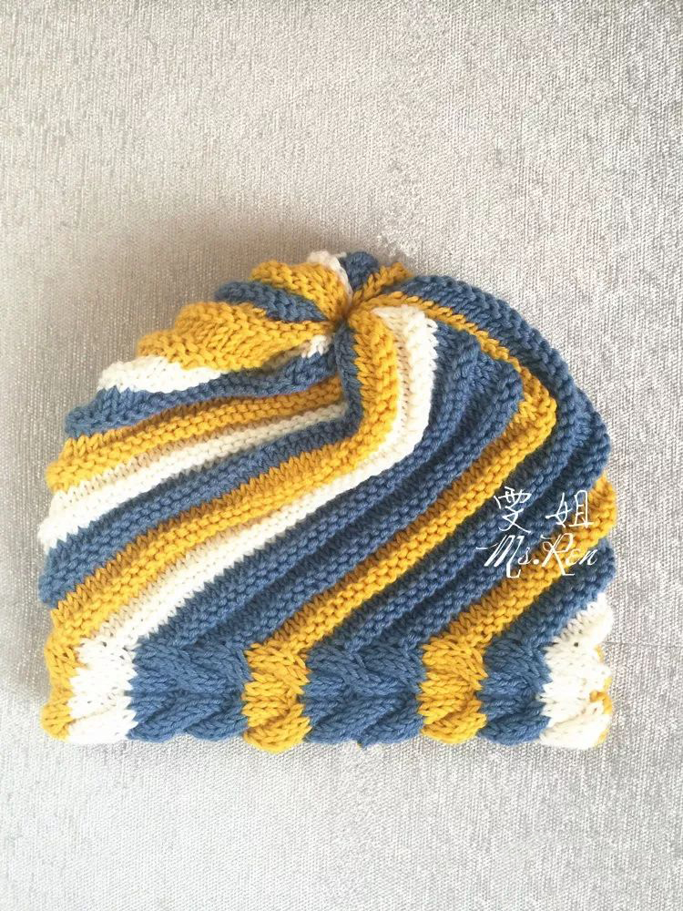 毛線帽子的編織方法