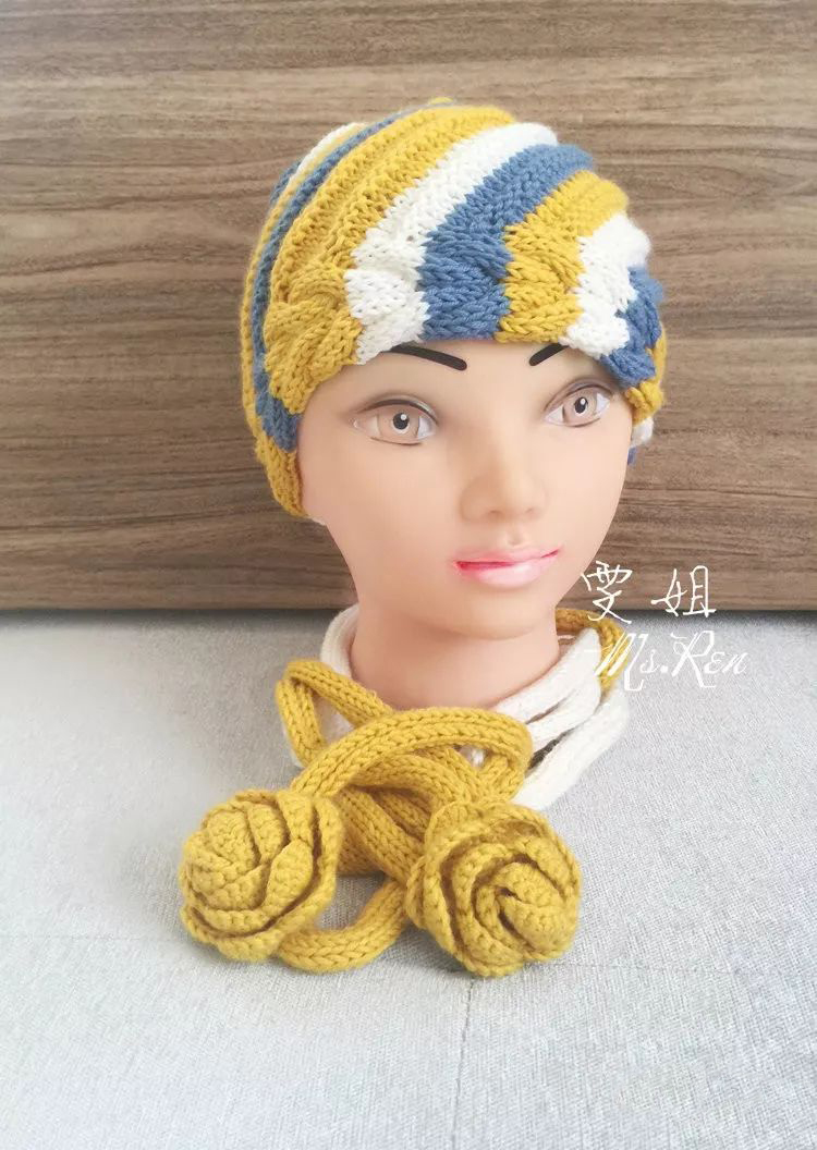 毛線帽子的編織方法